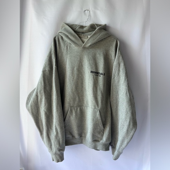Fear of God Essentials Heather Gray Hoodie - Picture 2 of 6